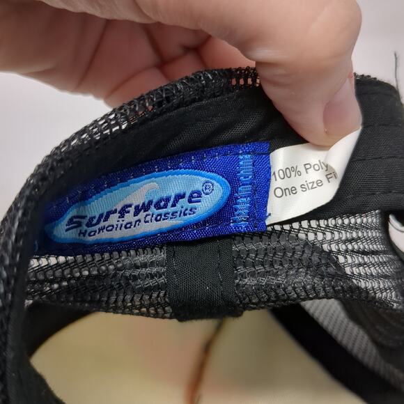 Hawaii Snapback Trucker Hat Multi One Size Adjustable Surfware Hawaiian Classics - Picture 9 of 9